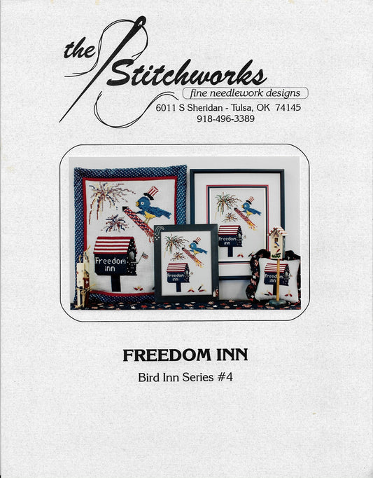 Stitchworks Freedom Inn cross stitch pattern