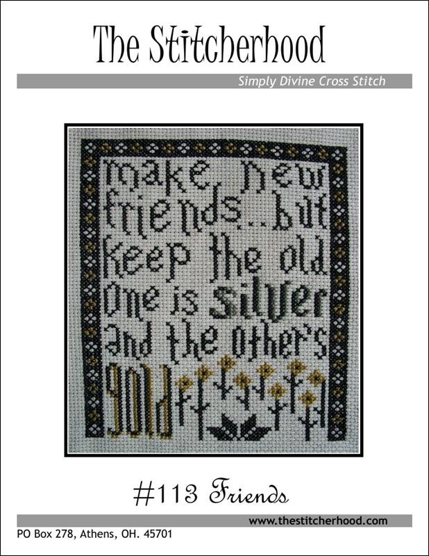 The Stitcherhood Friends 113 cross stitch pattern