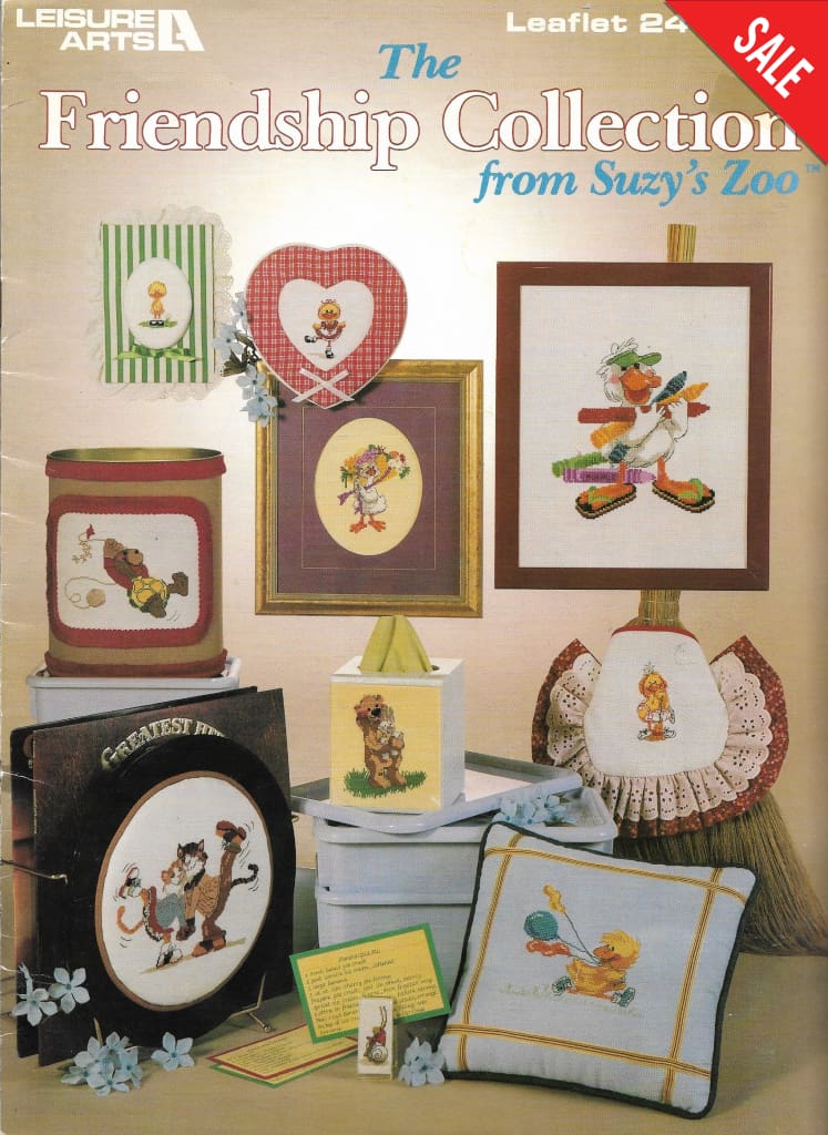 Leisure Arts The Friendship Collection from Suzy's Zoo cross stitch pattern