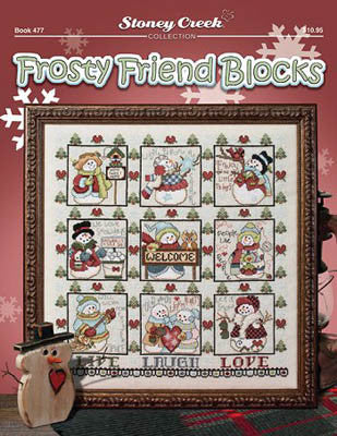 Stoney Creek Frosty Friends Blocks Bk477cross stitch pattern