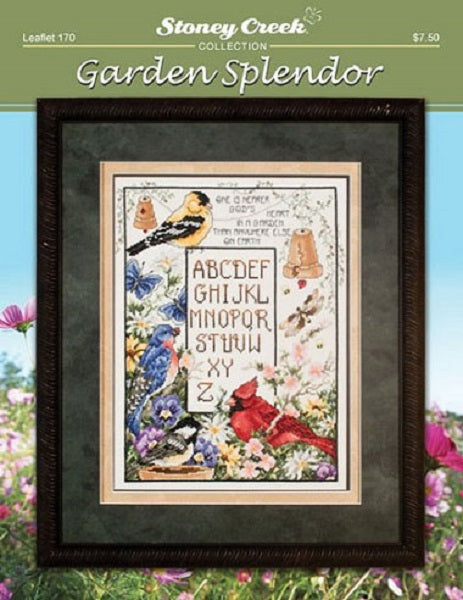 Stoney Creek Garden Splendor LFT170 cross stitch booklet
