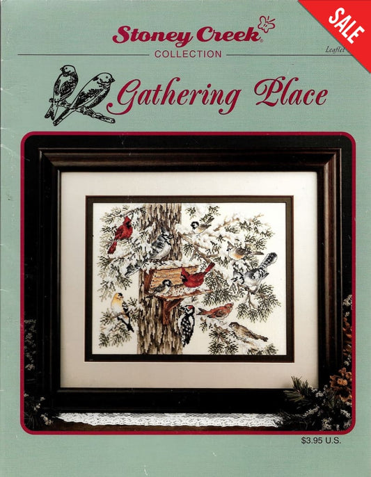 Stoney Creek Gathering Place LFT91 bird cross stitch pattern