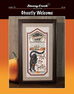 Stoney Creek Ghostly Welcome LFT179 cross stitch booklet