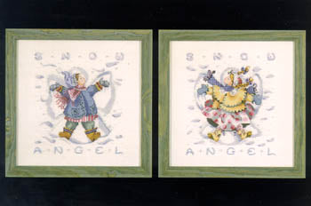 Mirabilia Giggles in the snow MD31 Christmas victorian cross stitch