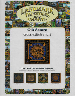 Landmark Gilt Saturn asian cross stitch pattern