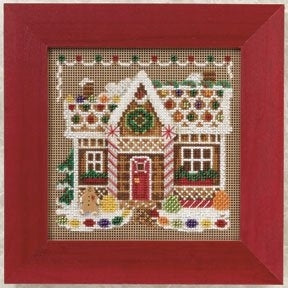 Mill Hill Gingerbread House (2010) beaded cross stitch kit