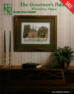 Ronnie Rowe Designs Governors Palace cross stitch pattern