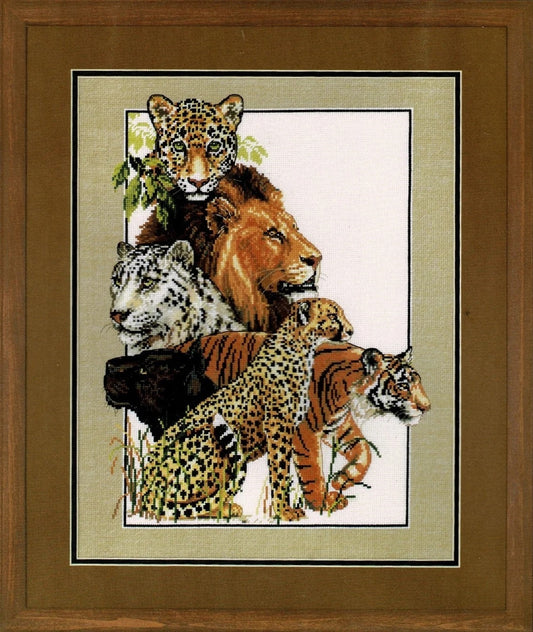 Dimensions Gold Great Cats 3781 cross stitch kit