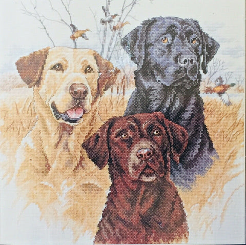 Dimensions Great Hunting Dogs 35096 cross stitch kit