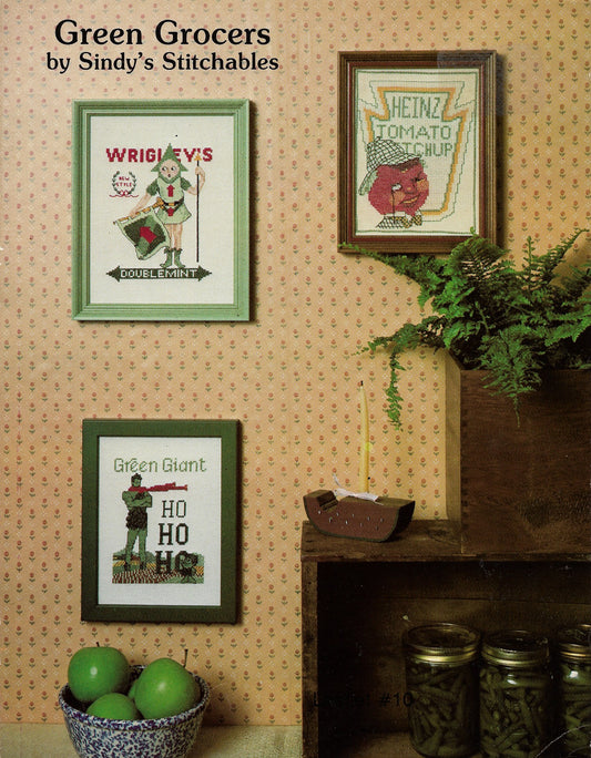 Sindy's Stitchables Green Grocer cross stitch pattern