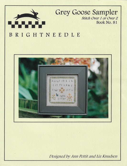 brightneedle Grey Goose Sampler BN-81 cross stitch pattern