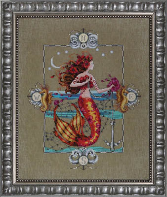 Mirabilia Gypsy Mermaid MD126 Nora Corbett cross stitch pattern