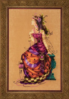 Mirabilia Gypsy Queen Nora Corbett MD142 cross stitch pattern