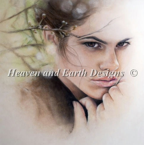 Heaven and Earth designs Laura by Bec Winnel cross stitch pattern