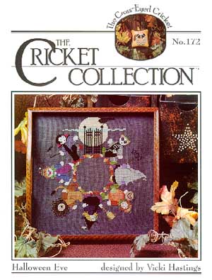 Cricket Collection Halloween Eve CC172 cross stitch pattern