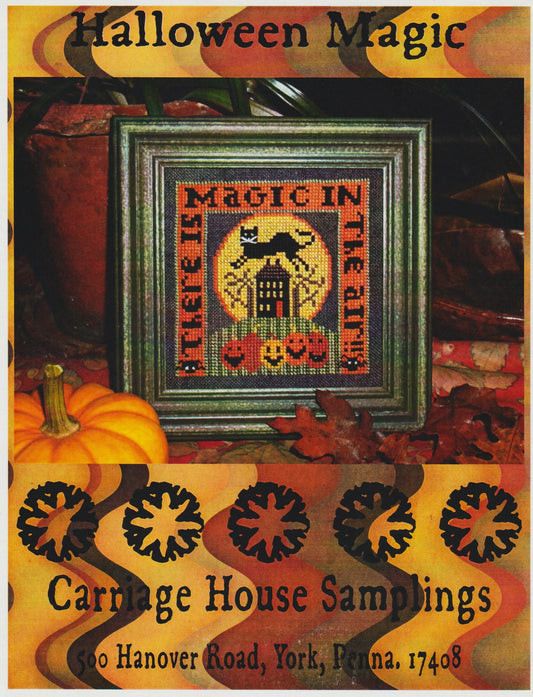 Carriage House Samplings Halloween Magic cross stitch pattern