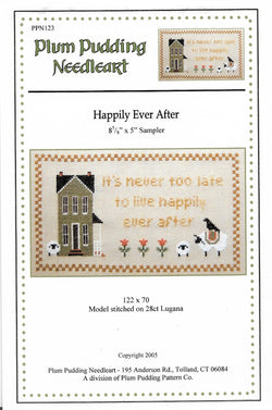 Plum Pudding needlearts Happily Ever After PPN123 cross stitch pattern