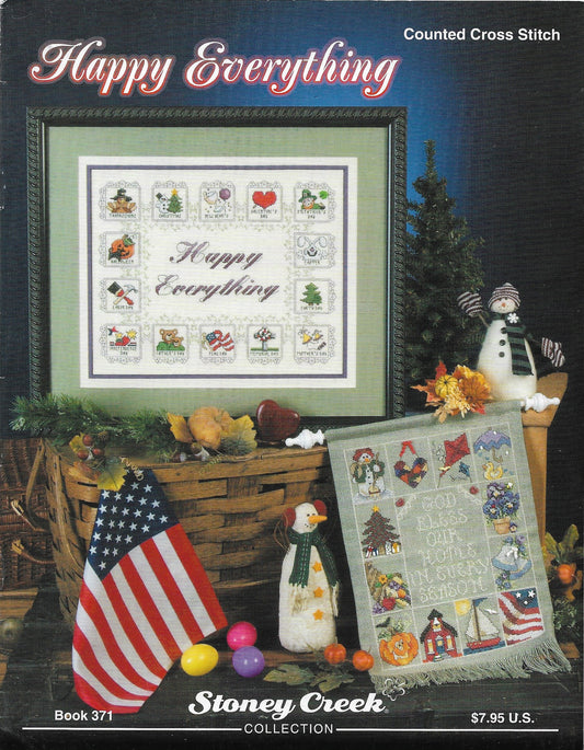 Stoney Creek Happy Everything BK371 cross stitch pattern