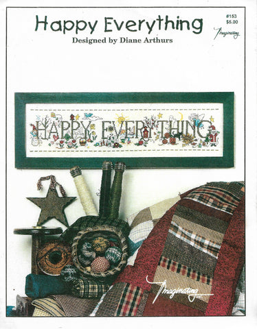 Imaginating Happy Everything 153 cross stitch pattern