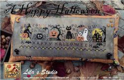 Lila's Studio A Happy Halloween cross stitch pattern