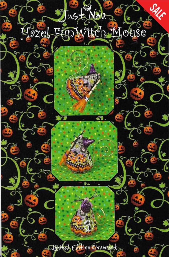 Hazel Fun Witch Mouse pattern