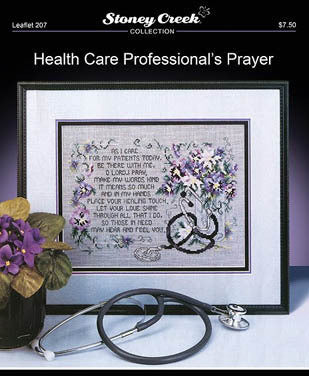 Stoney Creek Health Care Professional's Prayer LFT207 cross stitch pattern