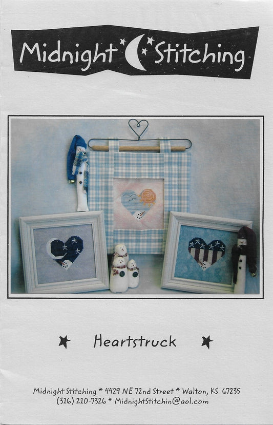 Midnight Stitching Heartstruck 003 cross stitch pattern