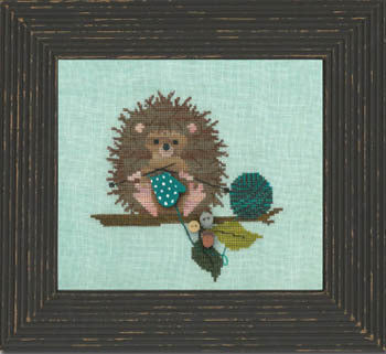 Just another button company woodland whimsy hedgehog cross stitch