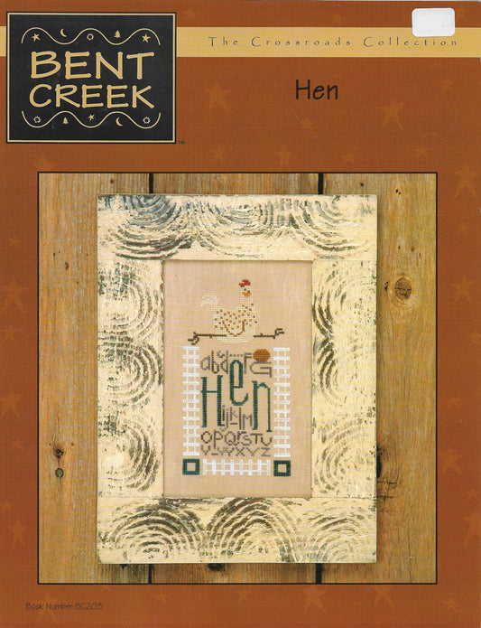 Bent Creek Hen BC203 chicken cross stitch pattern