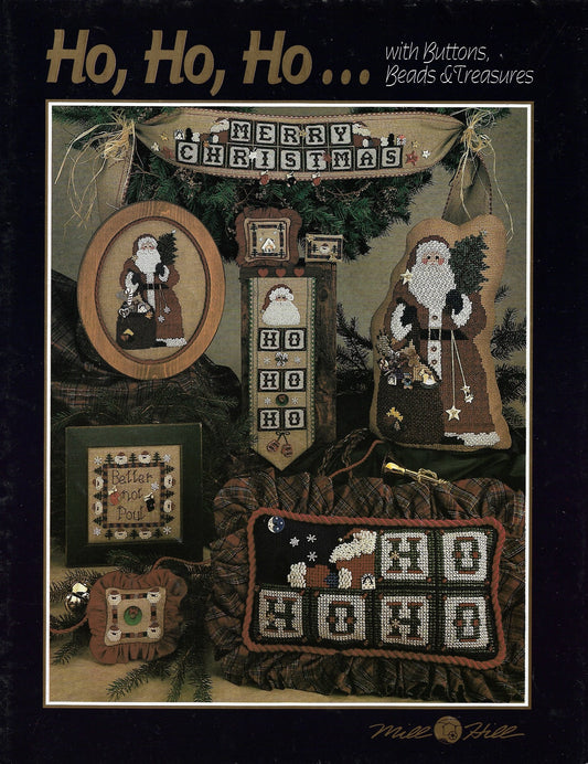 Mill Hill Ho, Ho, Ho... christmas cross stitch pattern