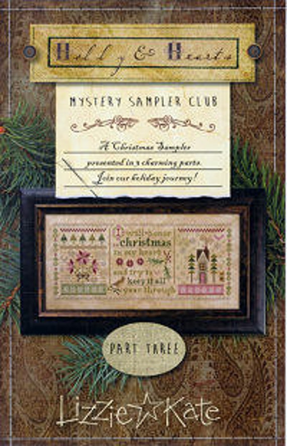 Holly & Hearts Mystery Sampler (set) pattern