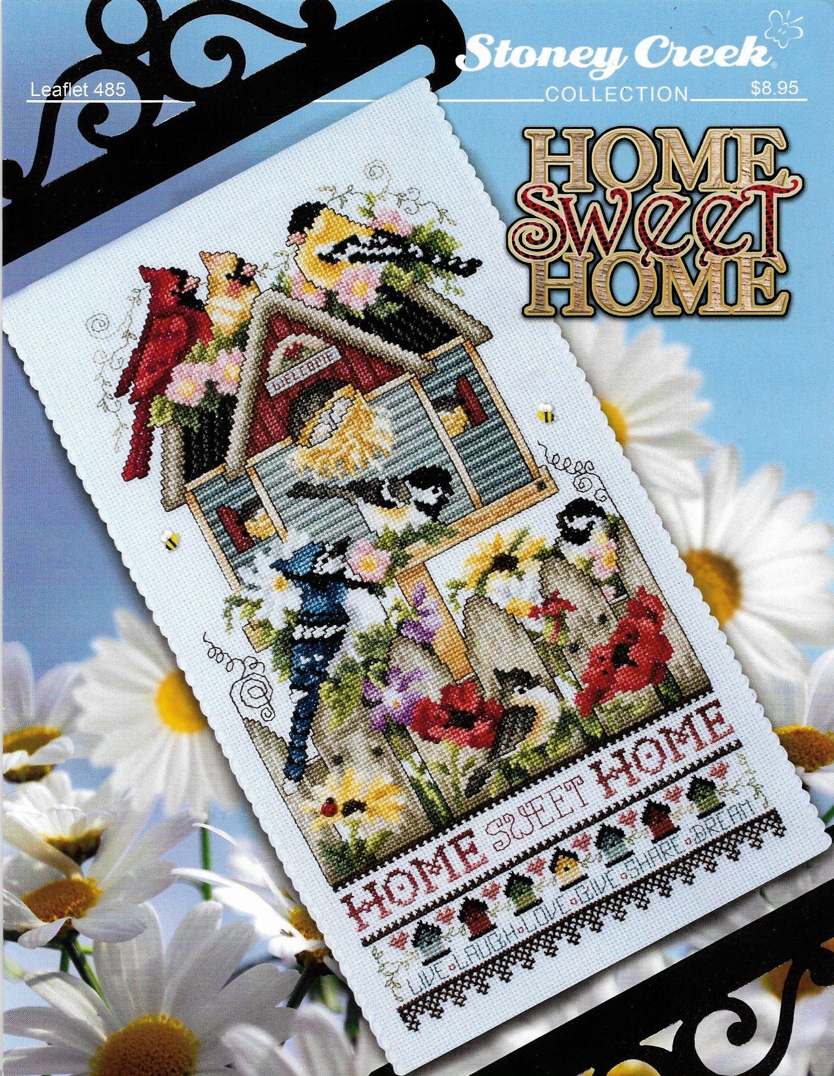 Stoney Creek Home sweet homw LFT485 cross stitch pattern