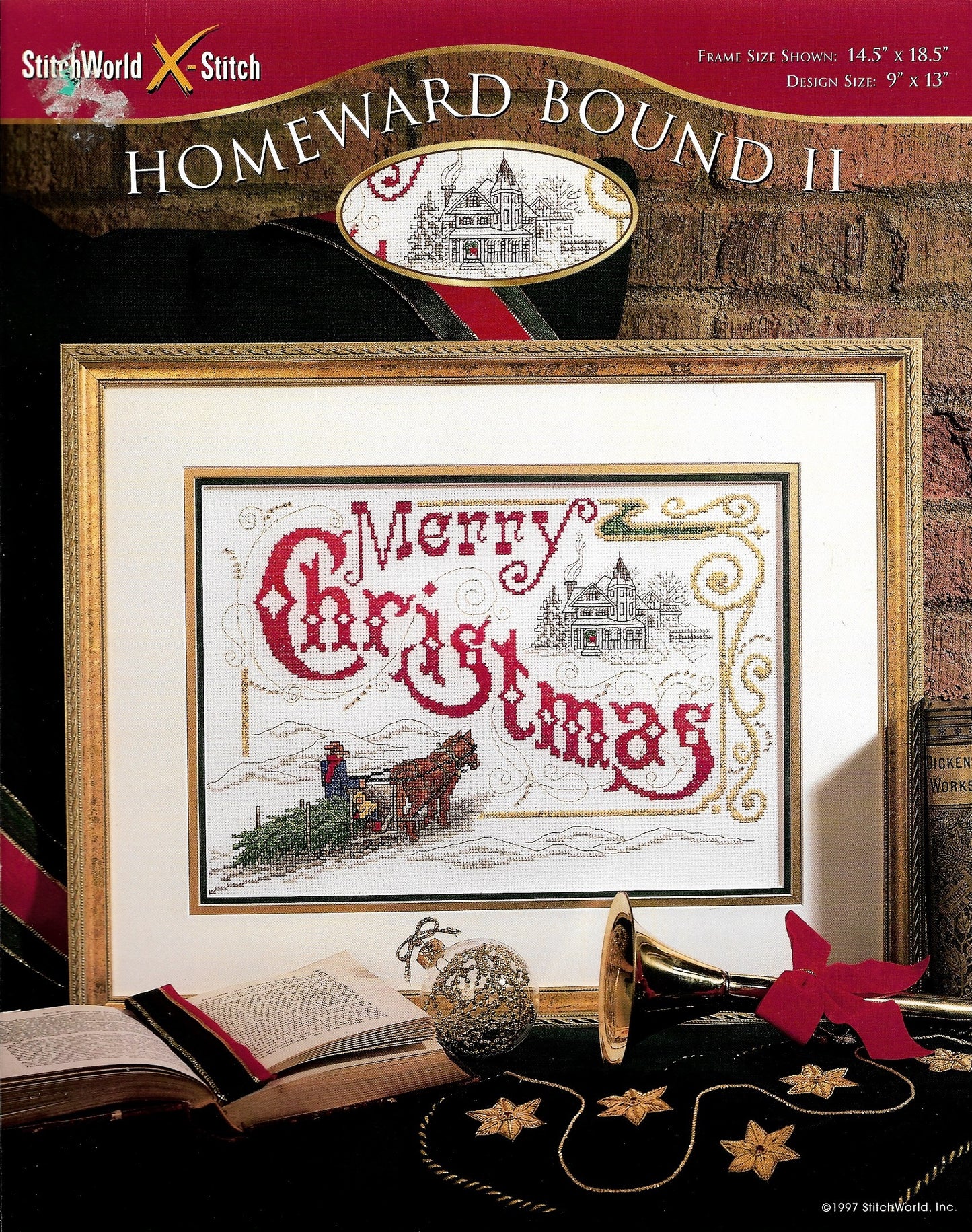 Stitchworld X-Stitch Homeward Bound christmas cross stitch pattern