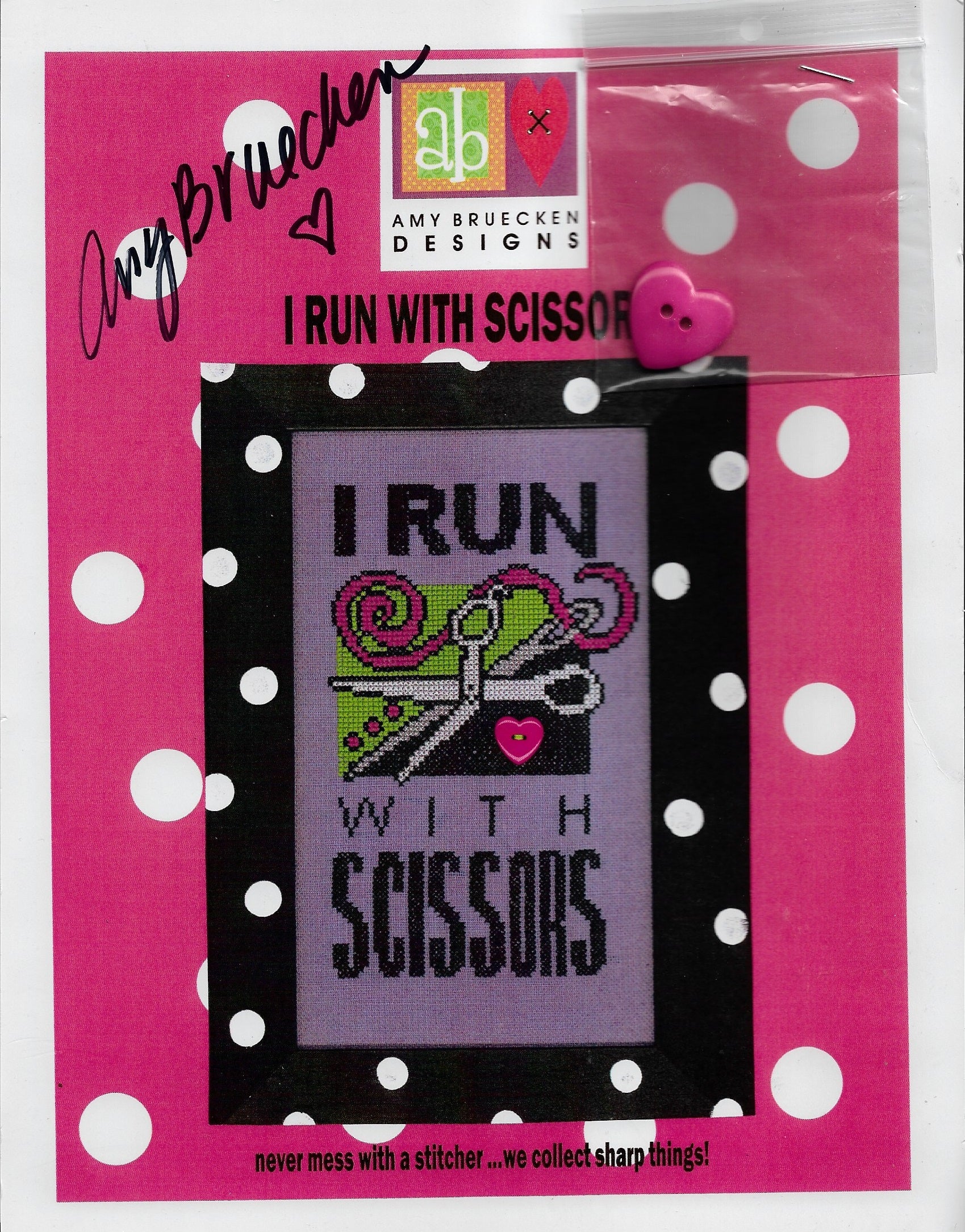 Running With Scissors Pattern I Run With Scissors pattern – Sandra's Stitch Stash