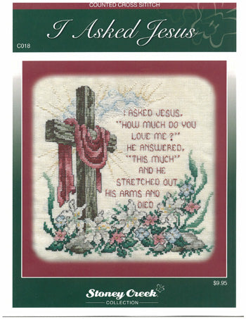 Stoney Creek I Asked Jesus LFT131 cross stitch booklet