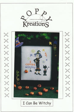 Poppy Creations I Can Be Witchy cross stitch pattern