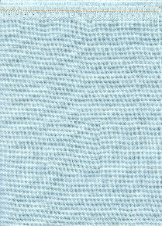 Zweigart Cashel 28ct 18x27 Ice Blue cross stitch Fabric