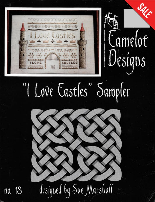 Camelot Designs "I Love Castles" Sampler cross stitch pattern
