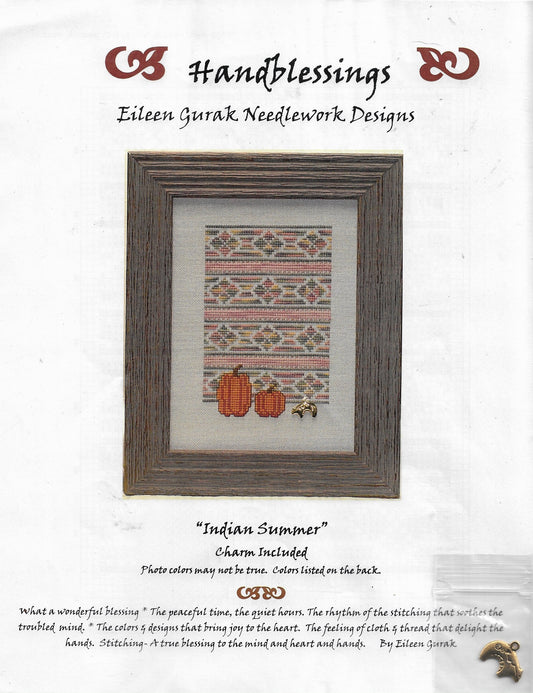 Handblessings Indian Summer cross stitch pattern