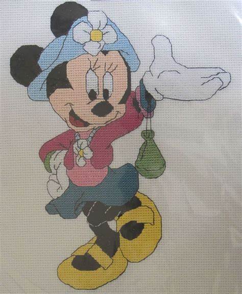 Just CrossStitc Minnie Mouse Dress Up 36003 cross stitch kit