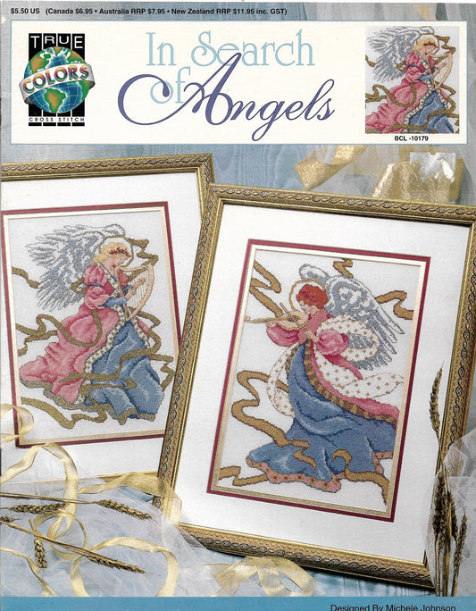 True Colors In Search of Angels BCL-10179 christmas cross stitch pattern