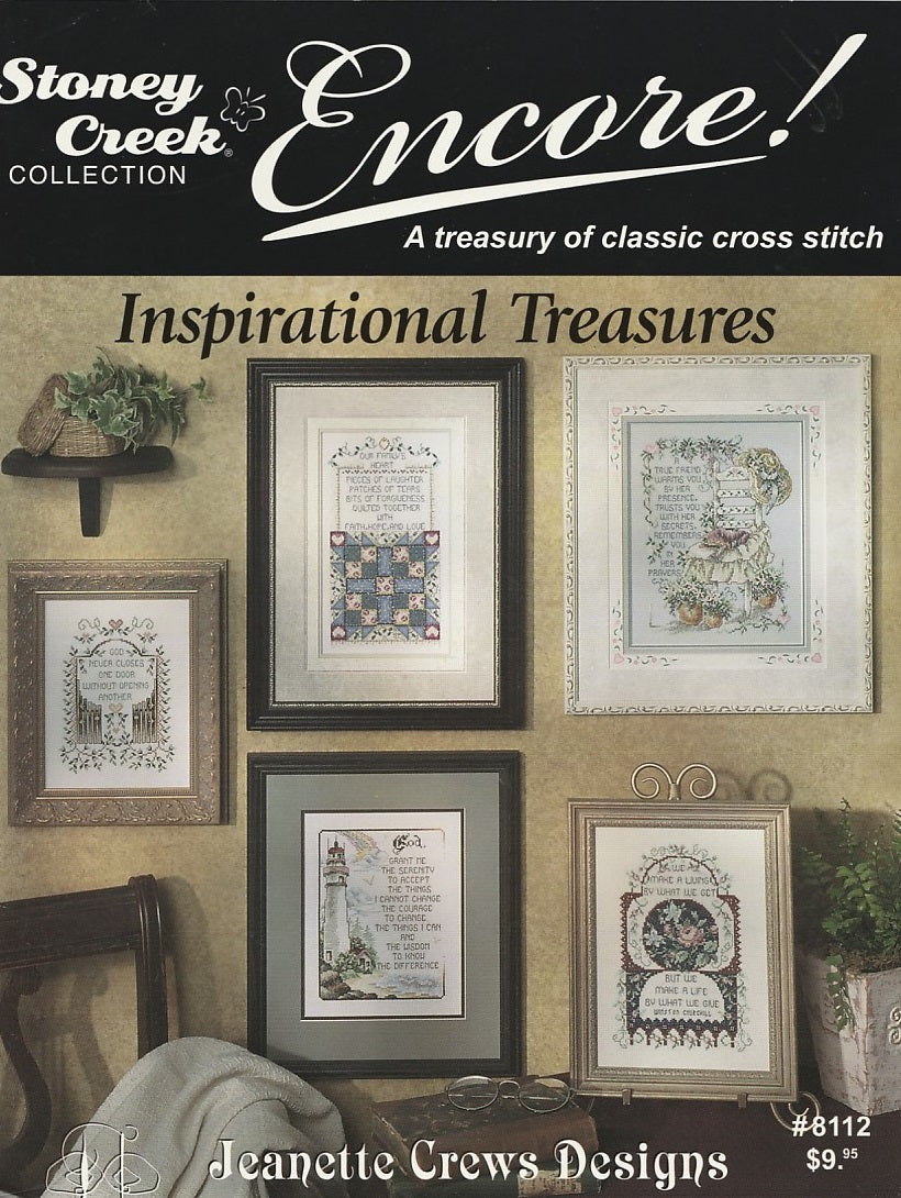 Jeanette Crews Inspirational Treasures 8112 cross stitch pattern