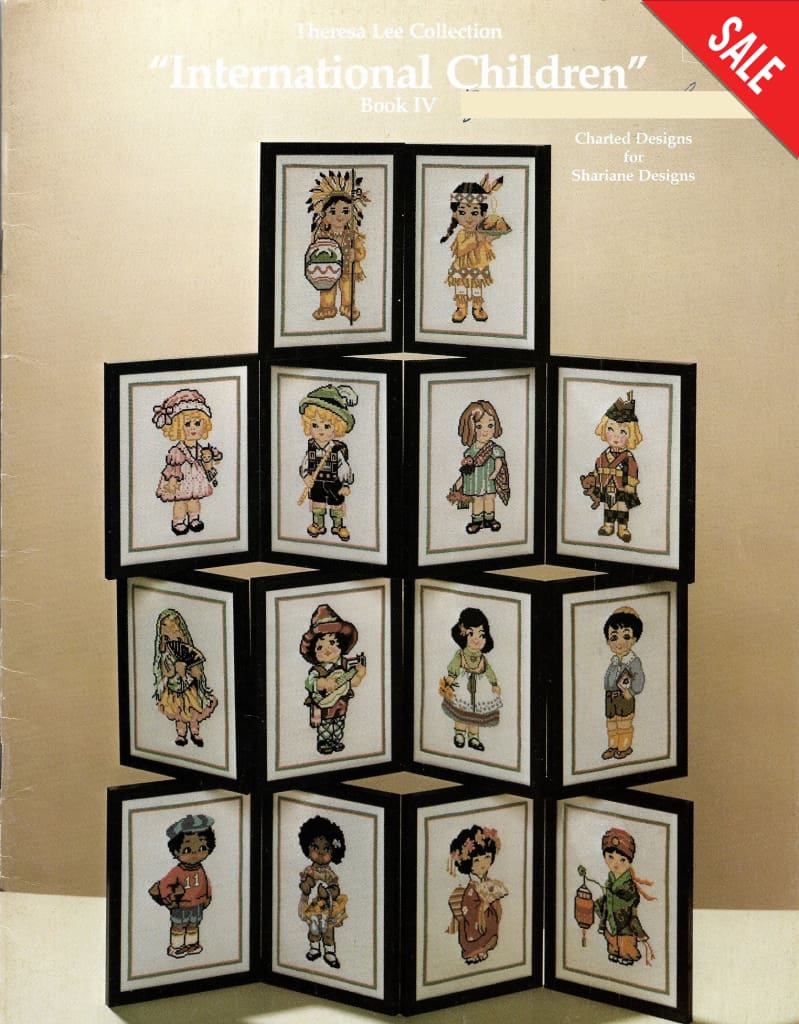 Shariane Designs International Children 1981 cross stitch pattern