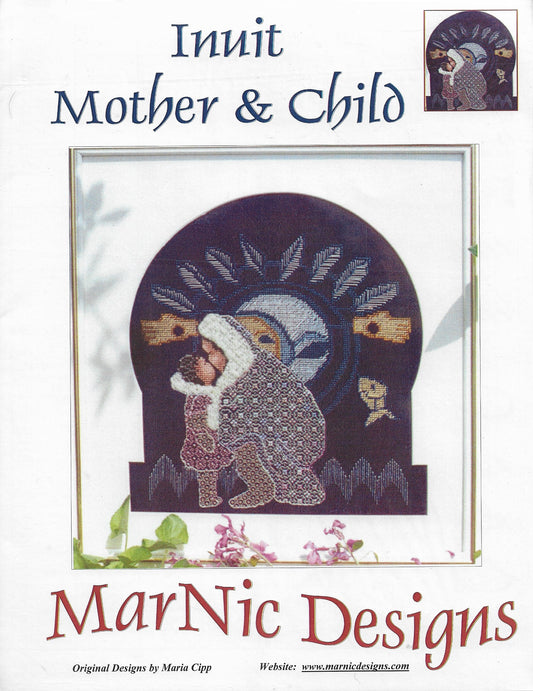 MarNic Inuit Mother & Child cross stitch pattern
