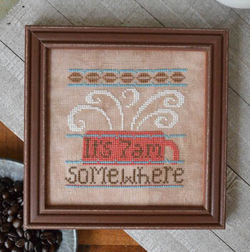 Hands on Design It's 7am Somewhere cross stitch pattern