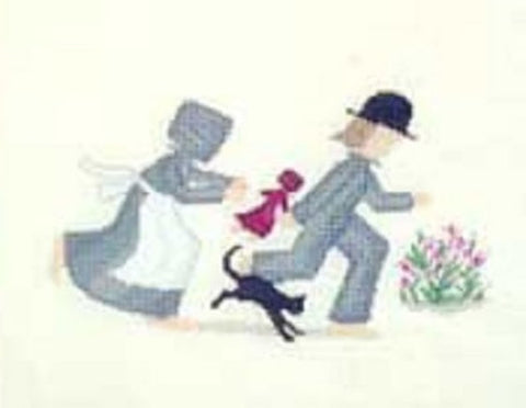 Diane Graebner I Want My Dolly DGX-029 Amish cross stitch pattern