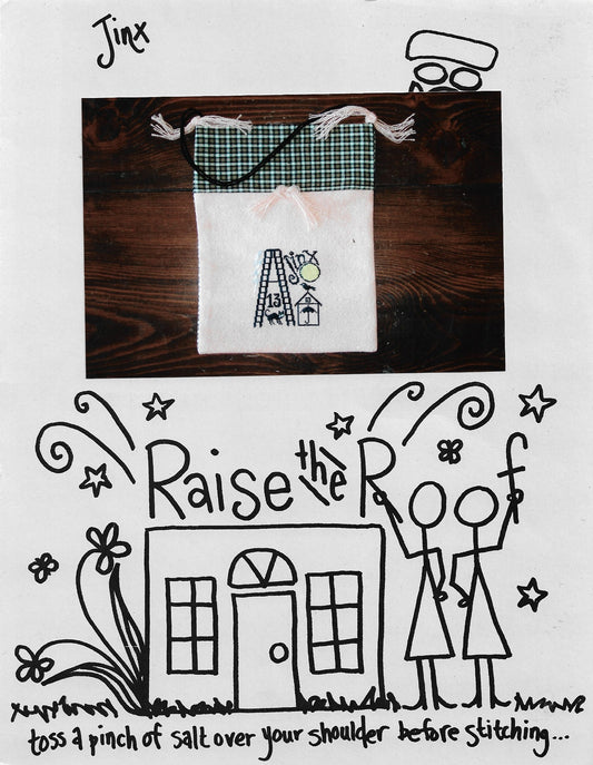 Raise the Roof Jinx cross stitch pattern