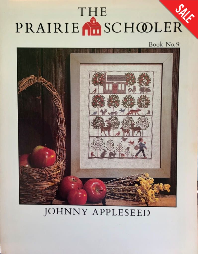 Prairie Schooler Johnny Appleseed PS9 cross stitch pattern