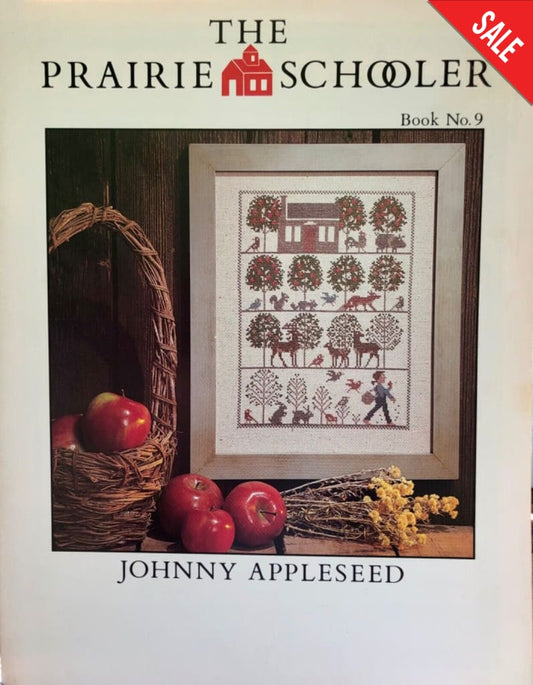 Prairie Schooler Johnny Appleseed PS9 cross stitch pattern