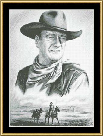 John Wayne - Captured pattern